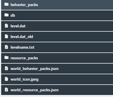 Carpetas RP y Behavior